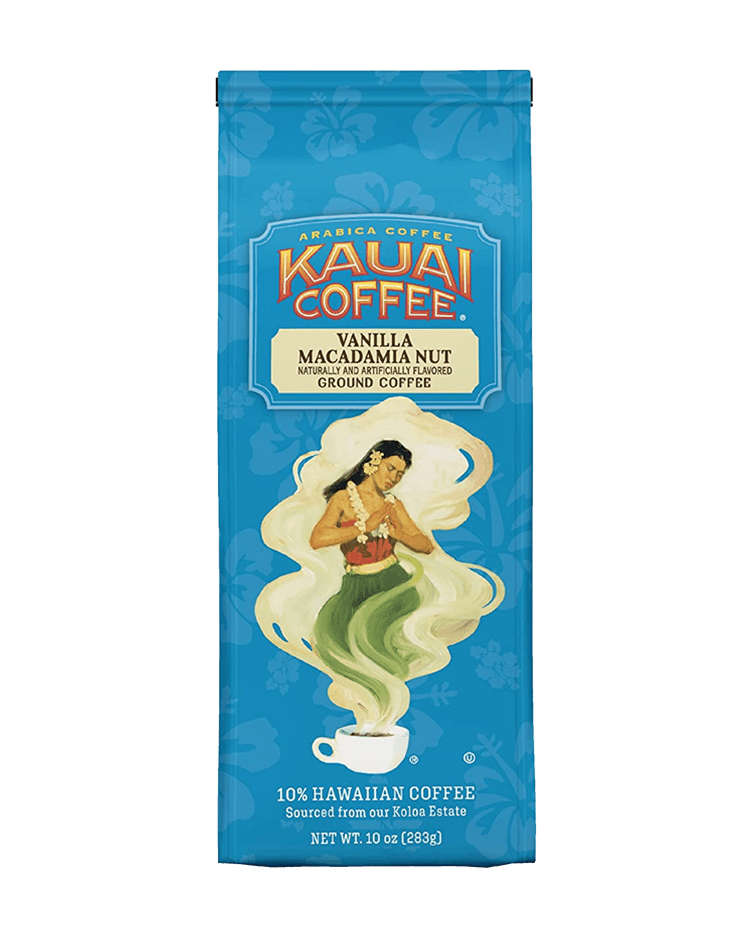 Kauai Hawaiian Vanilla Macadamia Nut Ground Coffee