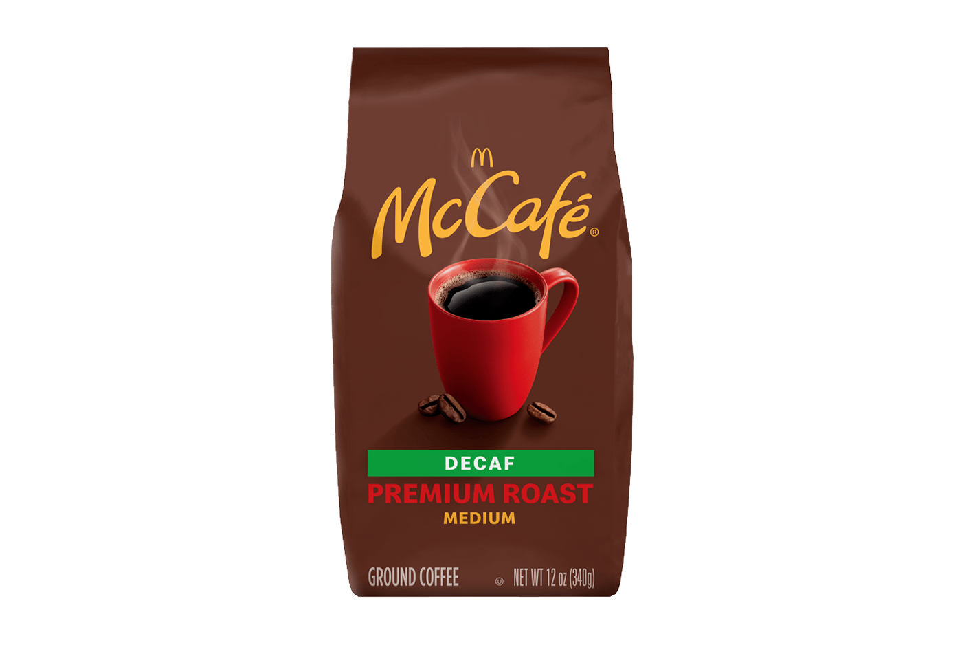 McCafe Decaf Premium Roast Ground Coffee 340g