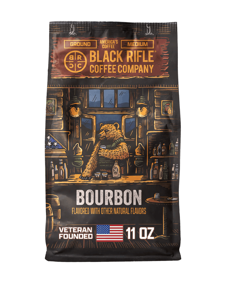 Black Rifle Coffee Bourbon Roast Ground Coffee 340g