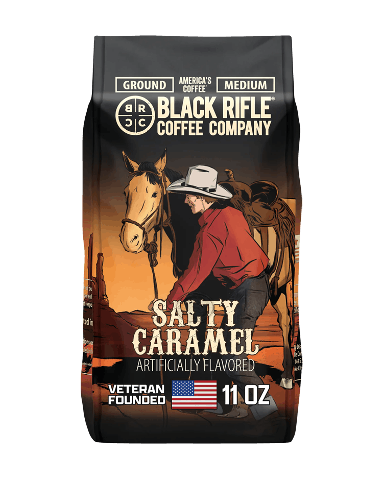 Black Rifle Coffee Salty Caramel Roast Ground Coffee 340g