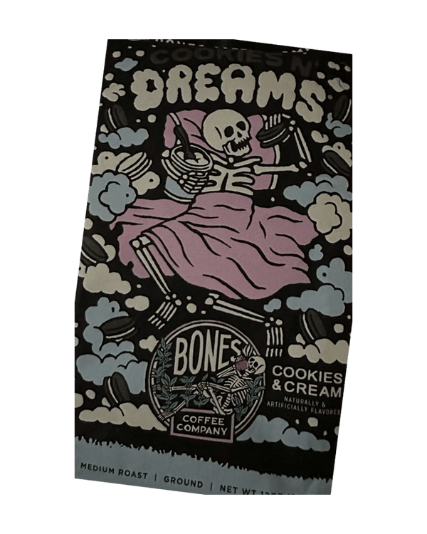 Bones Coffee Company Cookies 'N Dreams Ground Coffee 340g