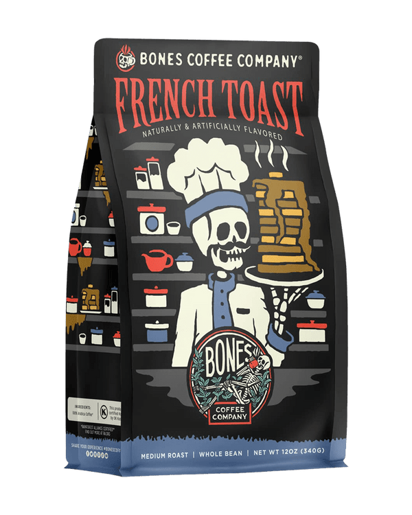 Bones Coffee Company French Toast Ground Coffee 340g