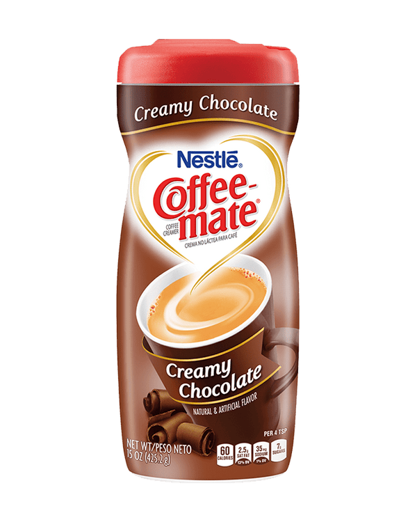 Coffee mate Crémeux en Poudre de Chocolat sans Sucre 289g
