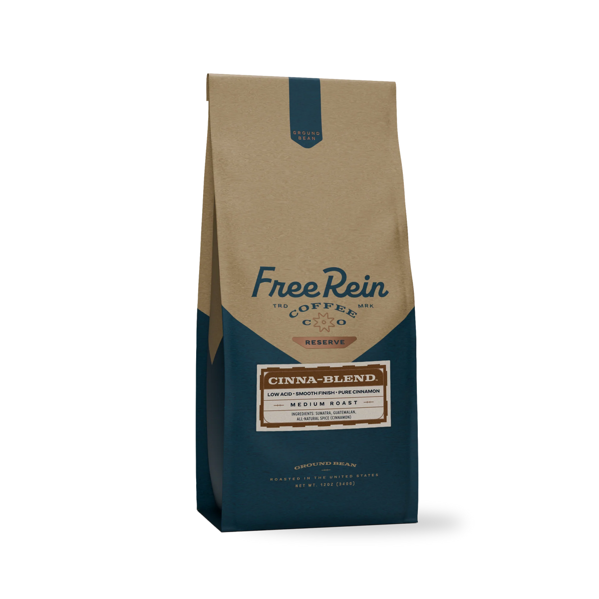 Free Rein Coffee Company Cinna-Blend Ground 340g