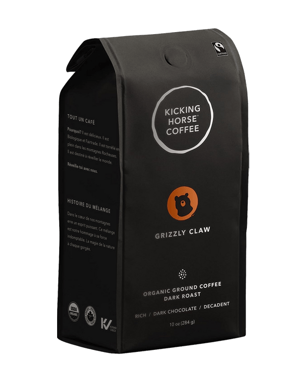 Kicking Horse Coffee Kick Ass Dunkel gerösteter gemahlener Kaffee 284g