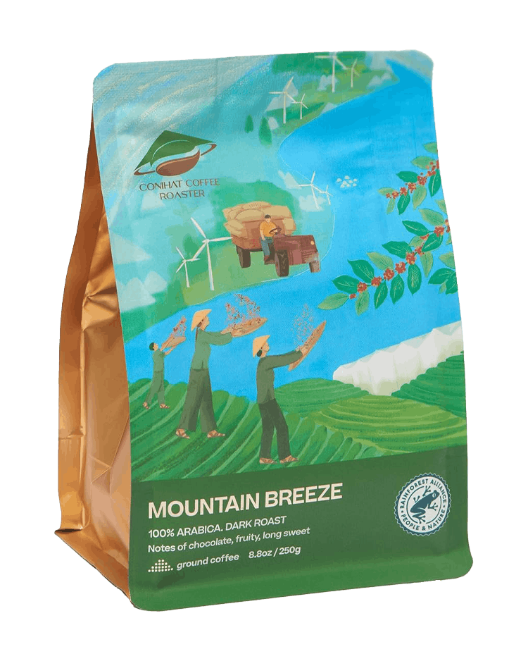 Conihat Mountain Breeze Blend Ground Coffee 250g