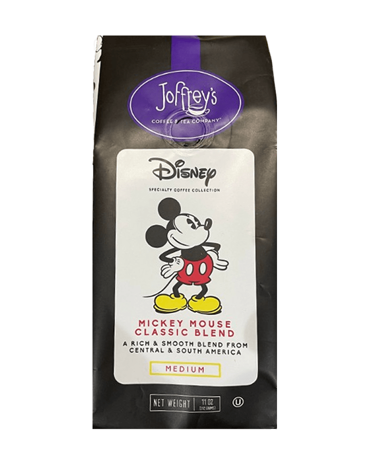 Disney Joffrey s Mickey Mouse Classic Blend Whole Bean Coffee 312g