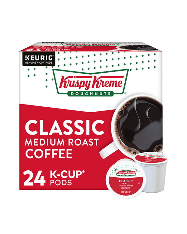 Krispy Kreme Classic Coffee Keurig Genuine K-Cup 24 Pods