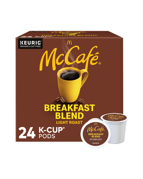 McCafe Breakfast Blend Keurig Genuine K-Cup 24 Pods