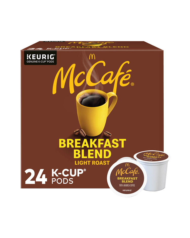 McCafe Breakfast Blend Keurig Genuine K-Cup 24 Pods