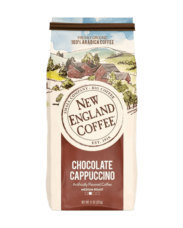 New England Coffee Chocolate Cappuccino Ground Coffee 