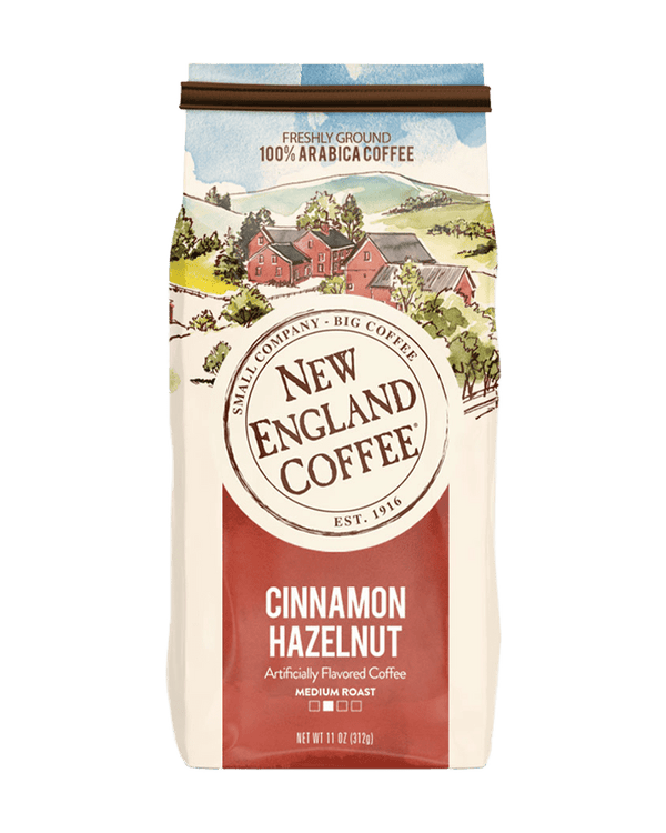 New England Coffee Cinnamon Hazelnut Ground Coffee