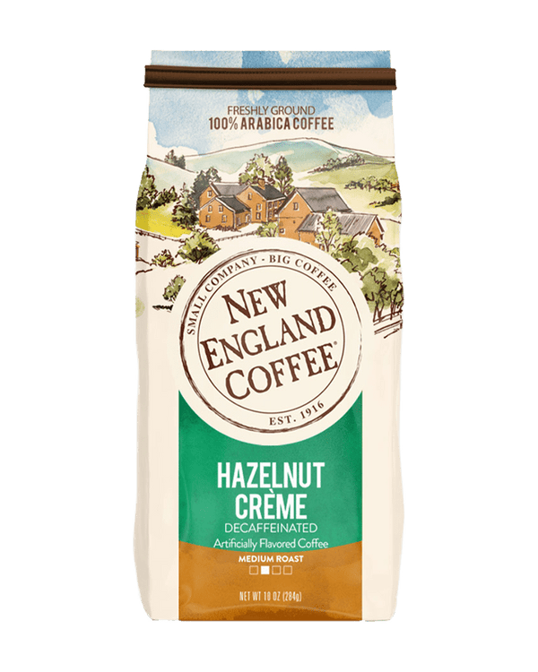 New England Coffee Decaffeinated Hazelnut Creme Ground Coffee