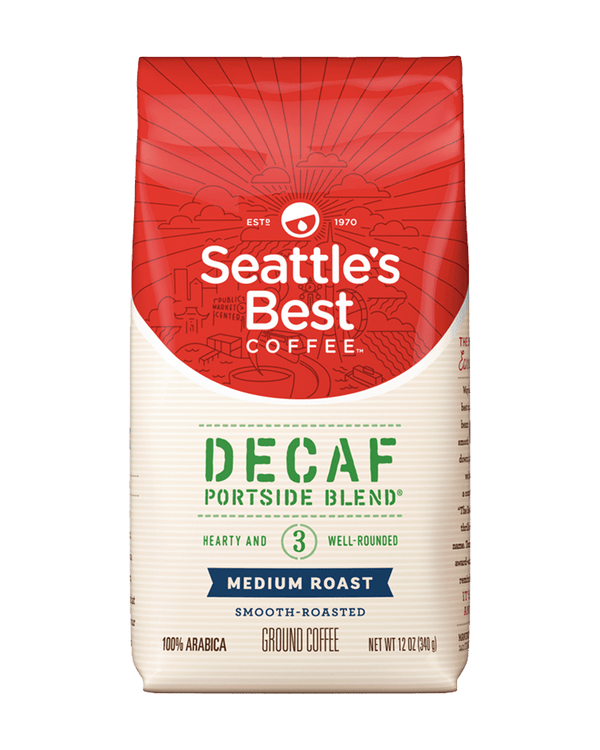 Seattle's Best Coffee Decaf Portside Blend Ground Coffee