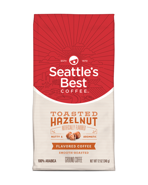 Seattle's Best Coffee Toasted Hazelnut Ground Coffee