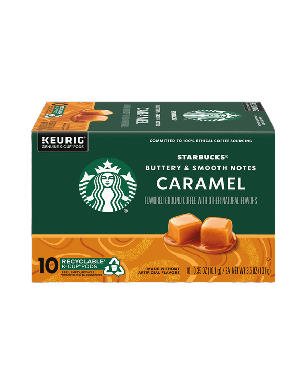 Starbucks Caramel Flavoured Coffee Keurig Genuine K-Cup 10 Pods